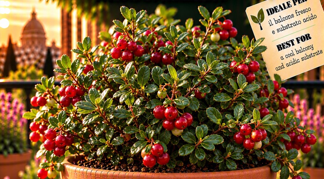 Mirtillo rosso europeo